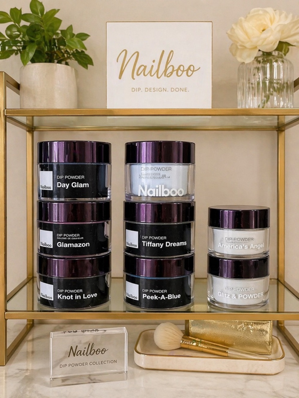 Unused/Brand new Nailboo DIP Powder Collection